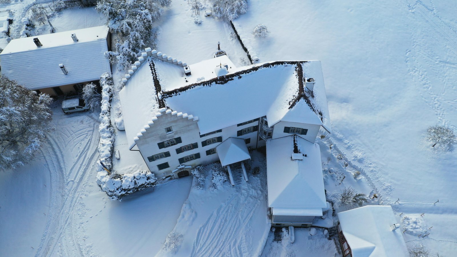 Drone Roof Inspection Aerial Photography